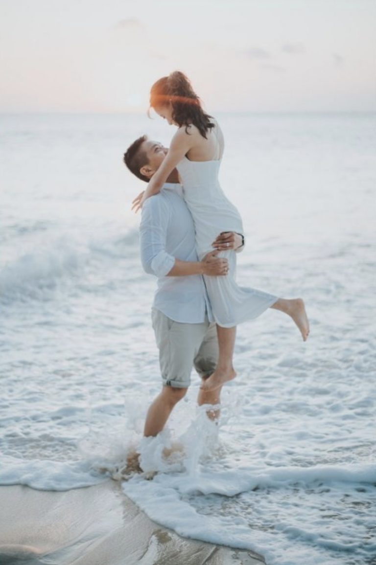 Konsep Pemotretan Prewedding Pantai Putih