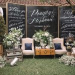 Photo Booth Dengan Konsep Papan Tulis Yang sejuk